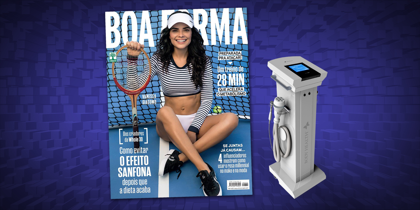 Criofrequência na Revista Boa Forma